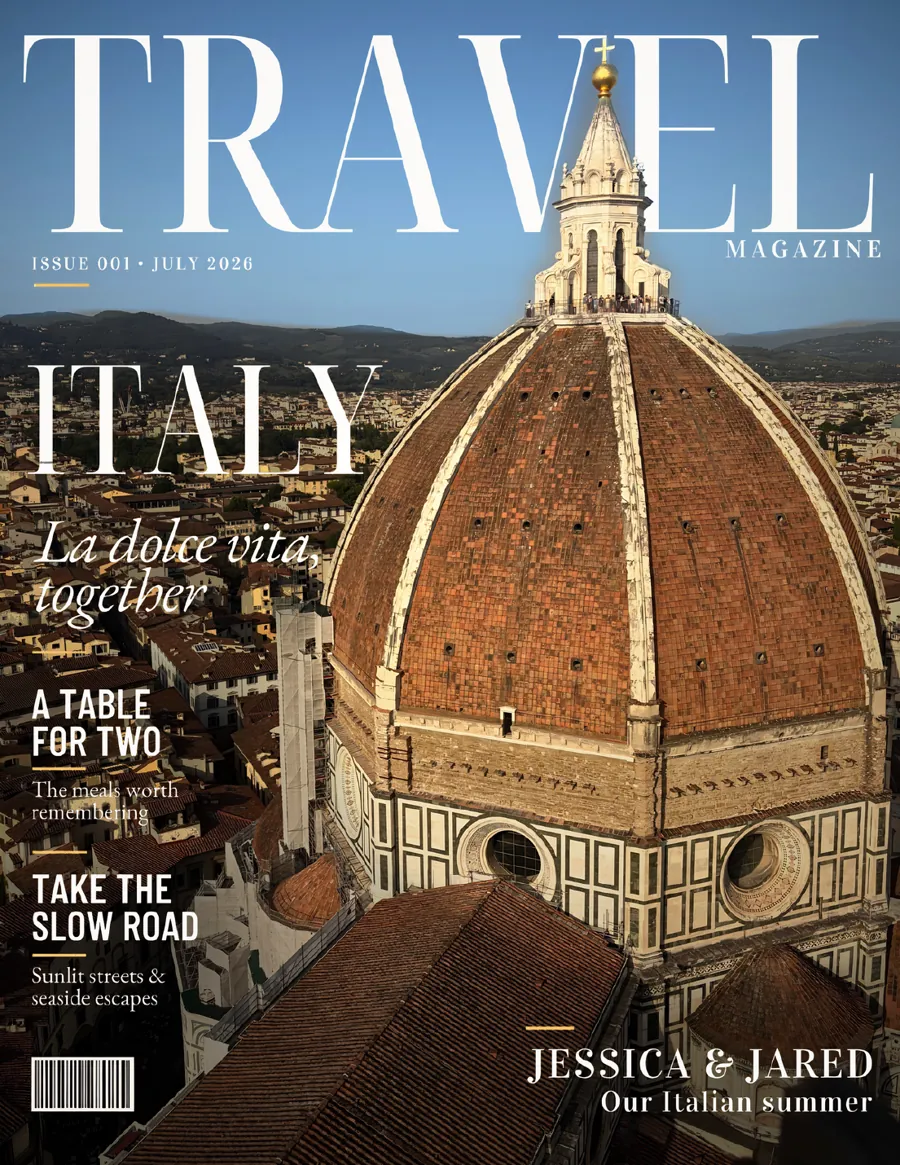Cover of the Italy issue